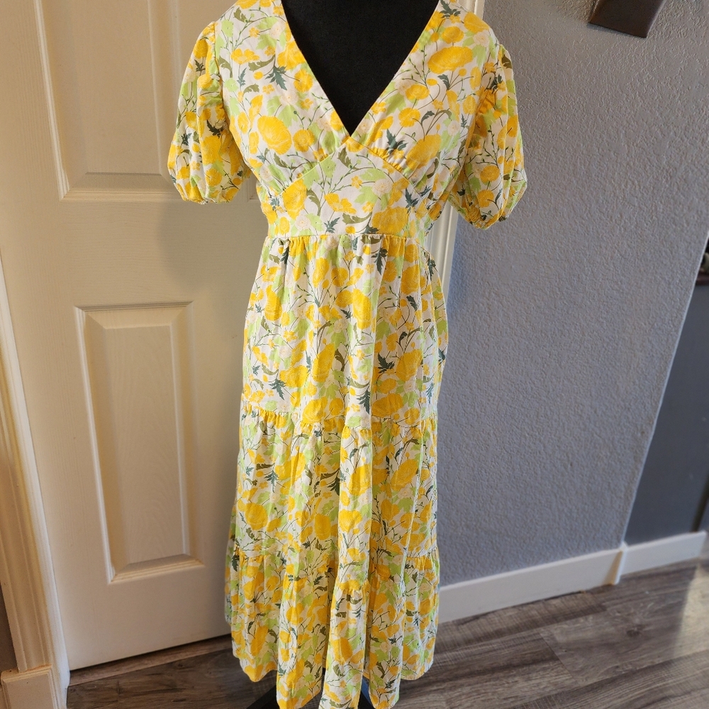 Bright & Beautiful Floral Dress